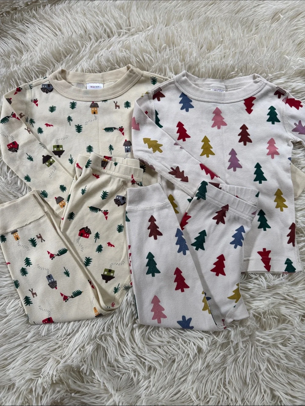 Hanna Andersson Christmas PJ Sets 3T